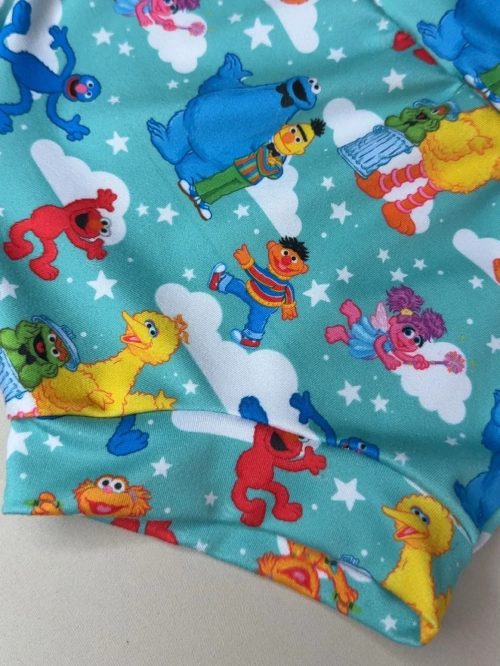 Handmade 3T Sesame Street Character Bummies Toddler High Waisted Bloomers Shorts